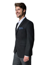 Load image into Gallery viewer, Paul Betenly Paul Betenly &quot;Sandro&quot; Black Solid Blazer