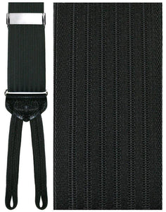 Cardi "Piedmont" Black Suspenders