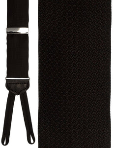 Cardi "Potenza" Black Suspenders