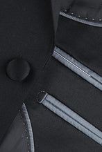 Load image into Gallery viewer, RN Collection &quot;Gaston&quot; Black 2-Button Notch Tuxedo