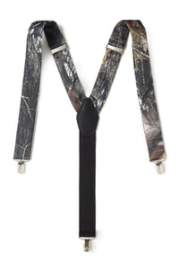 Tux Park "Camo Satin" Suspenders