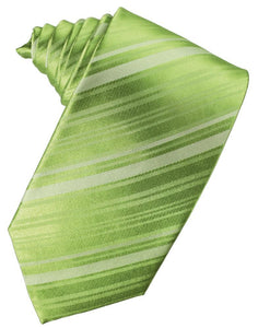 Cardi Clover Striped Silk Necktie