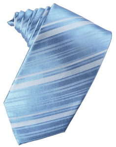 Cardi Cornflower Striped Silk Necktie