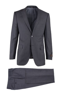 Tiglio Tiglio "Novello" Dark Grey Birdseye Suit