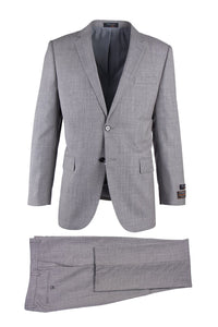 Tiglio Tiglio "Novello" Light Grey Birdseye Suit