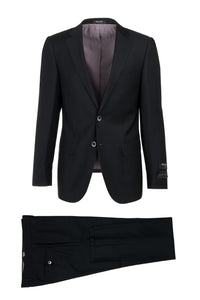 Tiglio Tiglio "Porto" Black Slim Fit Suit