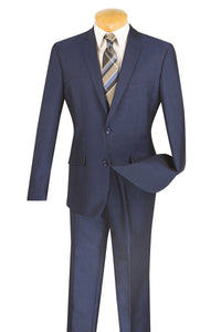 Vinci Vinci "Angelo" Blue Slim Fit Suit